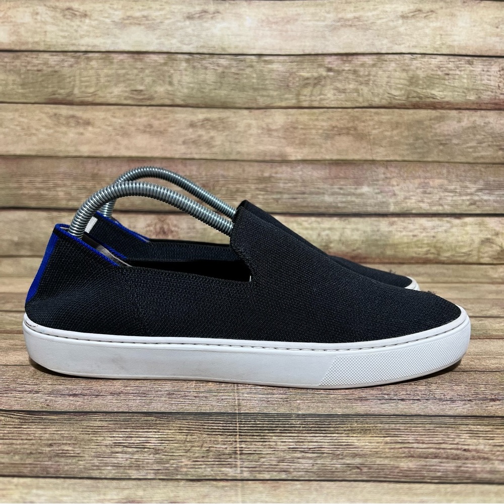 Rothy’s Black Slip On Sneakers - Picture 3 of 10
